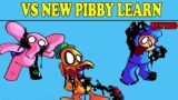 Friday Night Funkin' New VS Pibby Learn | Pibby x FNF Mod | LEARNING WITH PIBBY