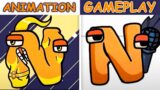 Alphabet Lore – Animation VS Gameplay – Friday Night Funkin'