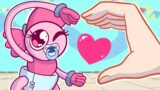 BABY Mommy Long Legs Origin Story // Poppy Playtime Finger Heart Animation – Fancy Refill