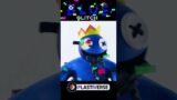 BLUE GLITCH (Rainbow Friends, Friday Night Funkin) Escultura de Plastilina | PlastiVerse