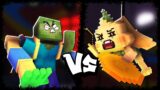 BUNZO VS ZOMBIE!! Friday Night Funkin but it's ANIMATED! (Poppy Playtime Minecraft Animation)