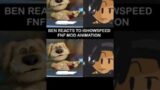 Ben Reacts to iShowSpeed FNF MOD Animation, Talking Ben Meme  #shorts #youtubeshortsfeatures