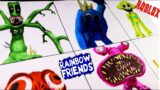 Dibujo RAINBOW FRIENDS EXE GREEN PESADILLA |Friday Night Funkin VS Rainbow Friends Game VS Animation