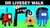 Dr Livesey Walk ALPHABETLORE,NUMBERBLOCKS,COLOURBLOCKS AND ALPHABLOCKS FNF Corrupted Animation