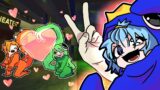 Drawing Rainbow Friends Humans Finger Heart Orange Love Green – Fancy Refill – FNF Fan Speedpaint