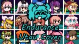 Endurance but Every Turn a Different Character Sing it (FNF Endurance but Everyone) – [UTAU Cover]