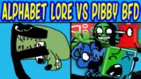 FNF Alphabet Lore F Vs Battle For A Friday Night Disaster | Pibby x FNF BFDI Mod
