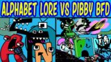 FNF Alphabet Lore Many Letters Vs Battle For A Friday Night Disaster | Pibby x FNF BFDI Mod