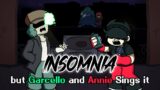 FNF Insomnia but Garcello and Annie Sings it – Friday Night Lullaby V2 Cover