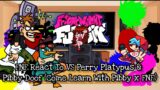 FNF React To Vs Perry The Platypus & Pibby Doof||Friday Night Funkin'||ElenaYT.
