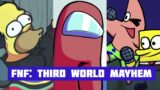 FNF: Third World Mayhem (VS SpongeBob, Big Floppa, Homer Simpson, Pou, Mario)