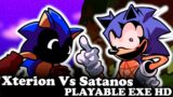 FNF | Xterion Vs Satanos – PLAYABLE EXE HD (Cover) | Mods/Hard/FC |