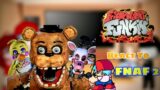 Fnf React To Five Nights at Freddy's 2 FULL WEEK || Toy Chica Foxy Bonnie || FNaF 2