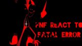 Friday Night Funkin React to Fatal Error Sonic// Esp // Eng // Sonic.exe 2.5/3.0