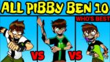 Friday Night Funkin' All Three New VS Pibby Ben 10 | Pibby x FNF Mod (Pibby Omniverse)