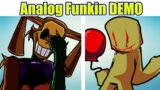 Friday Night Funkin' Analog Funkin' DEMO (FNF Mod/Analog/Horror/CreepyPastas Mods)