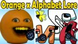 Friday Night Funkin' Annoying Orange VS. Alphabet Lore (FNF Mod/Annoying Orange)