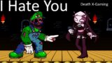 Friday Night Funkin' – I Hate You But It's Hatred ihy Luigi Vs Sarvente (My Cover) FNF MODS