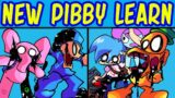 Friday Night Funkin' New VS Pibby Learn | Pibby Pocoyo | Pibby x FNF Mod