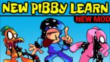 Friday Night Funkin' New VS Pibby Learn | Pibby x FNF Mod