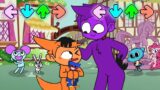 Friday Night Funkin' – Rainbow Friends – Orange vs Purple (Animation Mods)