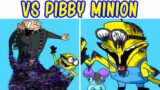Friday Night Funkin' VS Pibby Minion & Gru | Come and Learn with Pibby x FNF Mod