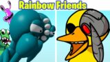 Friday Night Funkin' VS Rainbow Friends Chapter 2 NEW (Yellow) Joins 2D Roblox Friends to Your End