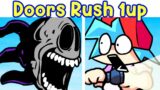Friday Night Funkin': VS Rush (Roblox Doors) – 1up Cartoon Animation [FNF Mod]