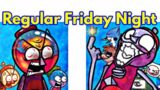 Friday Night Funkin' Vs Regular Friday Night | Regular Show (FNF Mod/Hard/Benson/Pibby)