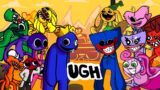 Friday Night Funkin' – "Ugh" but All Rainbow Friends & Poppy Playtime Characters Sings It