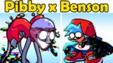 Friday Night Funkin' x Pibby Benson Corrupted | Pibby Regular Show (Come learn with Pibby x FNF Mod)