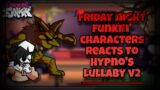 Friday night funkin' characters reacts to Hypno's lullaby v2 // jumpscare warning // gacha club