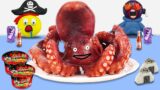 Giant Octopus Mukbang feat  Whitty from Friday Night Funkin| Arcade Game Stop Motion