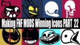 Making FNF MODS Winning Icons Part 22