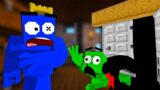 NEW Rainbow Friends ORIGIN STORY | DANGER QUEST ROOM | FNF & Minecraft Animation
