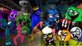 Rainbow Friends VS Battle for Corrupted Island 2.0 but | Friday Night Funkin Mod Roblox