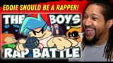 Reaction to Friday Night Funkin VR Rap Battles w/ The Boys