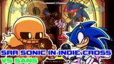 SRR Sonic in Indie Cross: VS Sans – Friday Night Funkin