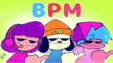 The B.P.M CREW 3! (Friday Night Funkin’ X Scratchin’ Melodii X PaRappa The Rapper Comic Dub)