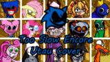 Too Slow Encore  but Every Turn a Different Character Sing it (FNF Too Slow Encore) – [UTAU Cover]