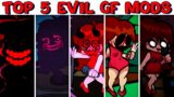 Top 5 Evil GF Mods in FNF