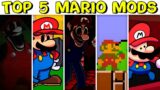 Top 5 Mario Mods in Friday Night Funkin'