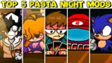 Top 5 Pasta Night Mods in FNF – Friday Night Funkin'