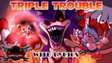 Triple Trouble WITH LYRICS – Friday Night Funkin' VS Sonic.EXE Mod Cover