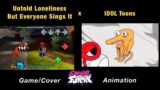 UNTOLD LONELINESS But Everyone Sings It with Rainbow Friends | GAME x FNF Animation