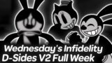 Wednesday's Infidelity V2 D-Sides Full Week | Friday Night Funkin'