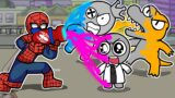 Who is STEALING the Rainbow Friends Colors But Spiderman..?! (Cartoon Animation) | FNF Speedpaint.
