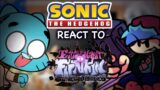 Sonic Characters React To FNF VS Glitched Legends V2 ( LEARN WITH PIBBY ) // GCRV ( PVZ ) PART 2