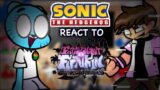 Sonic Characters React To FNF VS Glitched Legends V2 ( LEARN WITH PIBBY ) // GCRV ( PVZ ) PART 3