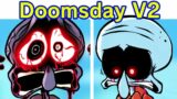 Friday Night Funkin' Doomsday Remastered V2 – Remix | Mistful Crimson Morning V2 (FNF Mod/Spongebob)